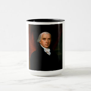 Caneca James Madison, o 4º Presidente: América Colonial