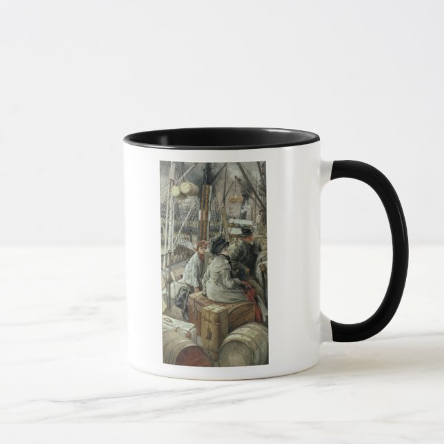 Caneca James Tissot | pela água, c.1881-2 (Direita)