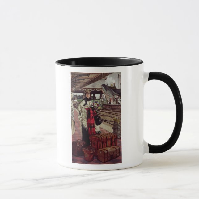 Caneca James Tissot | que esperam na estação (Direita)