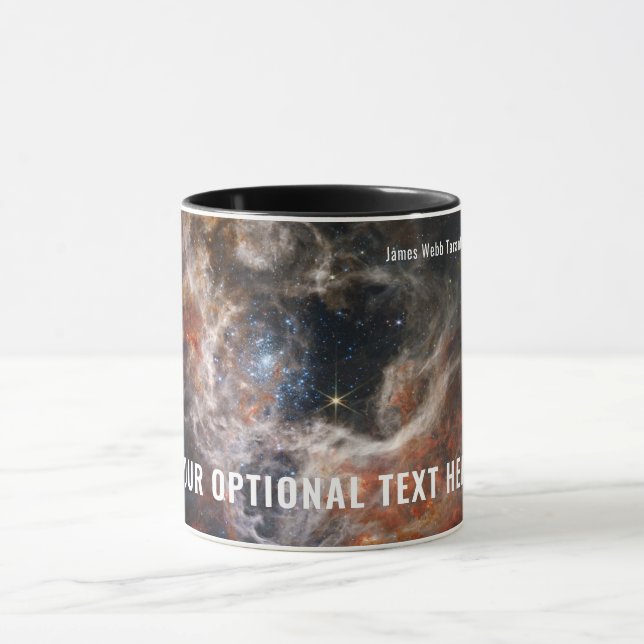 Caneca James Webb Telescópio Espacial Tarantula Nebula NI (Centro)