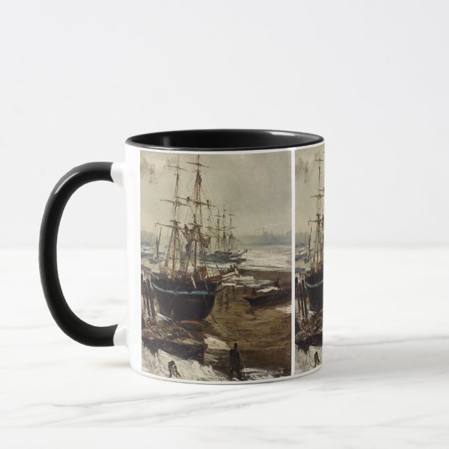 Caneca James Whistler - O Tâmisa no Gelo (Esquerda)