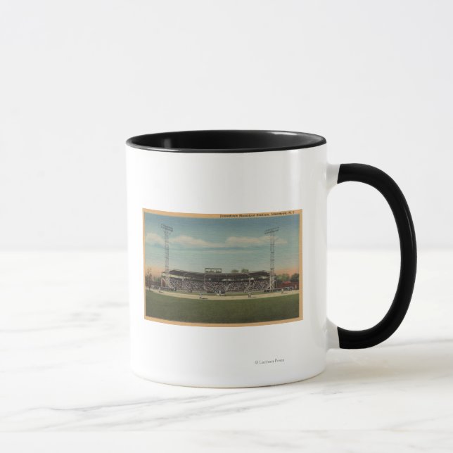 Caneca Jamestown, NY - Estádio Municipal de Baseball (Direita)