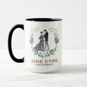 Caneca Jane Eyre e Edward Rochester com Wreath