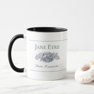 Caneca Jane Eyre - Leitor Que Eu Casei Com Ele - Doves