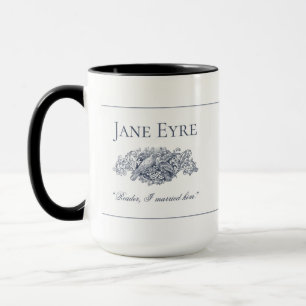 Caneca Jane Eyre - Leitor Que Eu Casei Com Ele - Doves