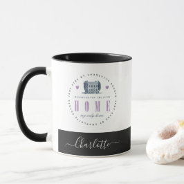 Caneca Jane Eyre - Minha Única Casa - Adicione Seu Nome