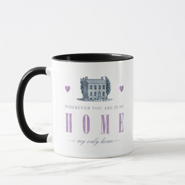 Caneca Jane Eyre - Minha Única Casa - Casa (Esquerda)