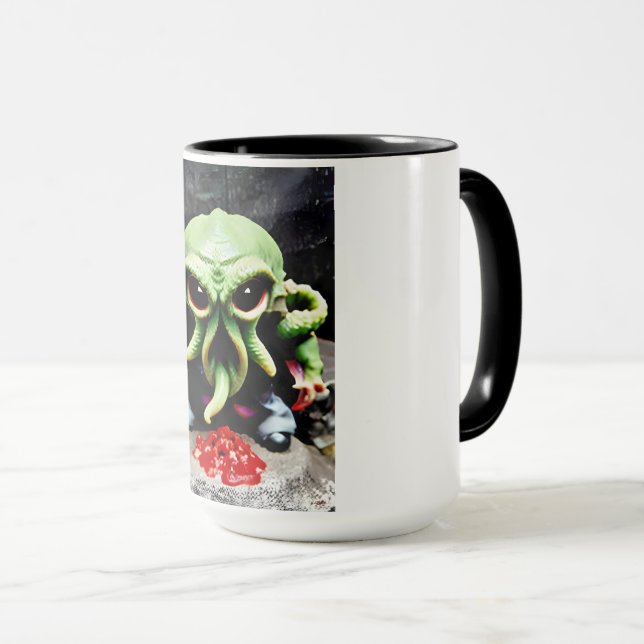 Caneca Jantar com Cthulhu (Frente Esquerda)