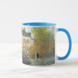 Caneca Jardim Cênico de Monet na Argentina<br><div class="desc">O Jardim do Monet na Argentina é uma pintura paisagista do impressionismo feita pelo artista francês Claude Monet,  c. 1873 mostrando um belo jardim com ele e sua esposa juntos no fundo.</div>