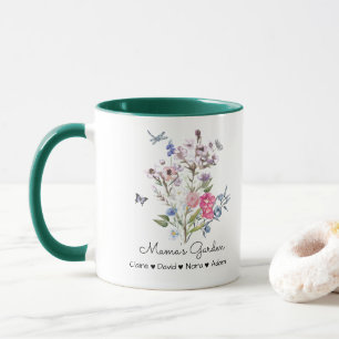 Caneca Jardim da mamãe personalizada