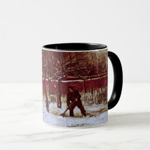 Caneca Jardim da Paróquia em Nuenen por Vincent van Gogh