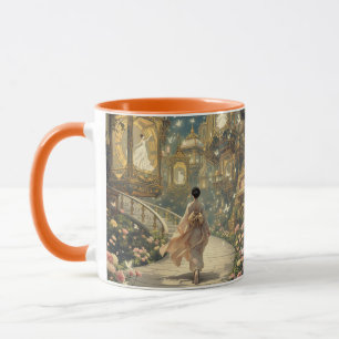 Caneca Jardim de Caixas de Música em Fantasy