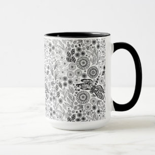 Caneca Jardim de Dragonfly