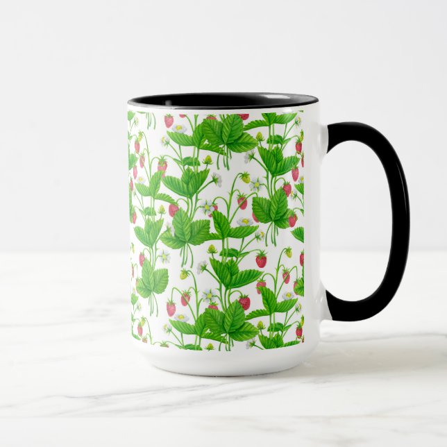 Caneca Jardim de morango (Direita)