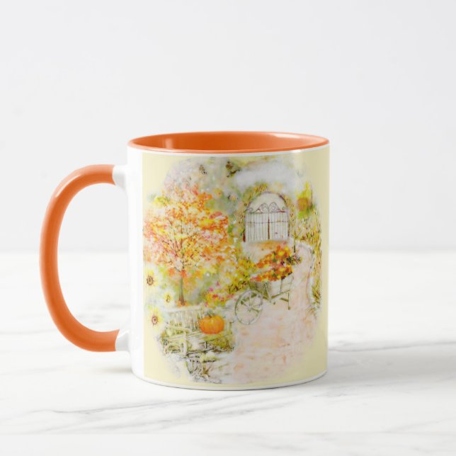 Caneca Jardim de outono (Esquerda)