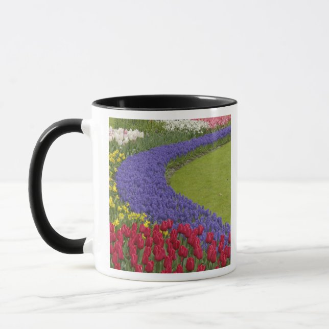 Caneca jardim de Tulipa e Jacinto e narciso, (Esquerda)