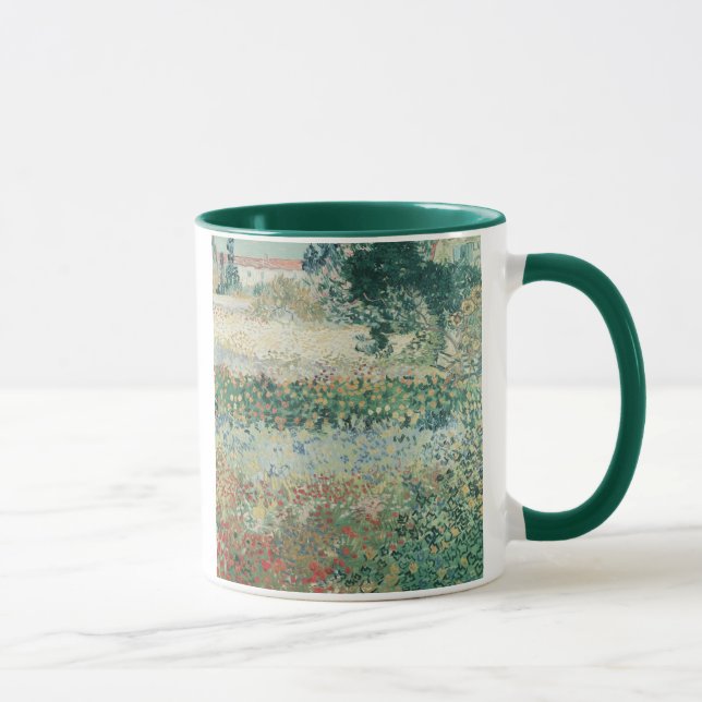 Caneca Jardim de Vincent van Gogh | na flor, Arles, 1888 (Direita)