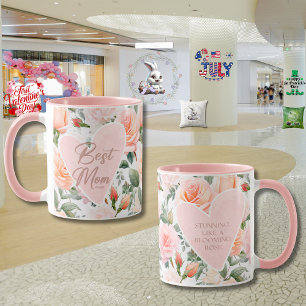Caneca "Jardim do Amor" do Dia das Mães