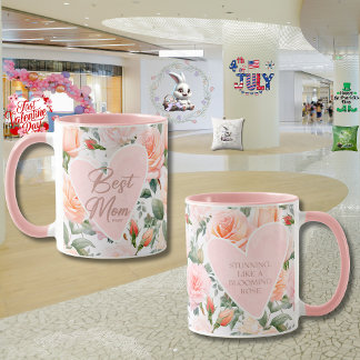 Caneca "Jardim do Amor" do Dia das Mães