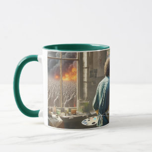 Caneca Jardim Enchido de Flor Fantasy