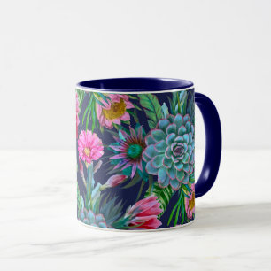 Caneca Jardim Tropical de Sucultura