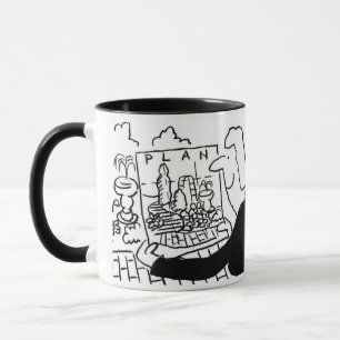 Caneca Jardinagem de Paisagem ou Design de Jardim