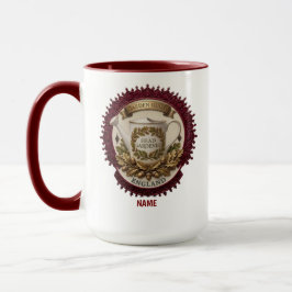 Caneca Jardineiro-Chefe | Relógio de Pulso Personalizado 