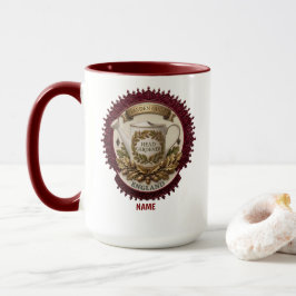 Caneca Jardineiro-Chefe | Relógio de Pulso Personalizado 