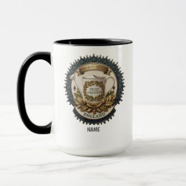 Caneca Jardineiro-Chefe | Relógio de Pulso Personalizado 