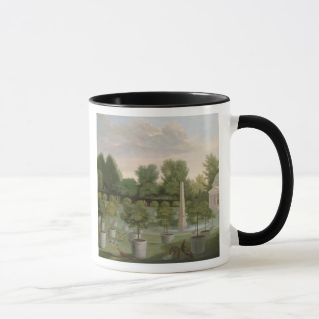 Caneca Jardins da casa de Chiswick (óleo em canvas) (Direita)