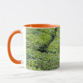 Caneca Jardins de chá de Munnar no café