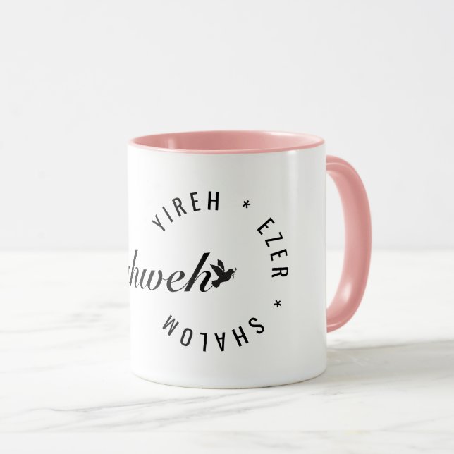 Caneca Javé - Deus Todo-Poderoso (Frente Esquerda)