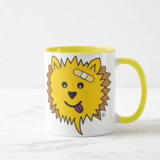 Caneca JayJay o amarelo da cara da comida