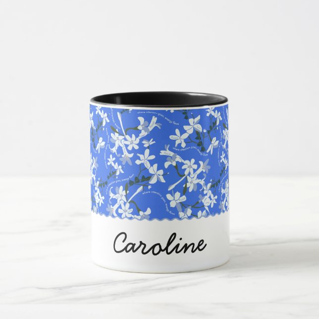 CANECA JAZMINE FOCUS CERULEAN & BLACK (Centro)
