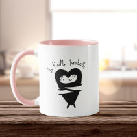 Je T’aime Heart Hug Sweet Custom Name Cheio of Lov