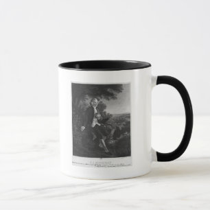 Caneca Jean-Jacques Rousseau que compor 'Emile