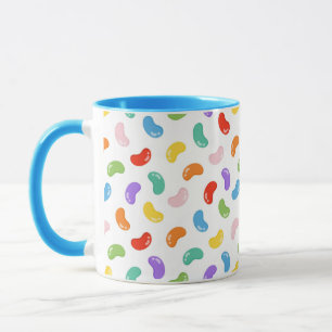 Caneca Jelly Bean Pattern Impressão Coffee Mug