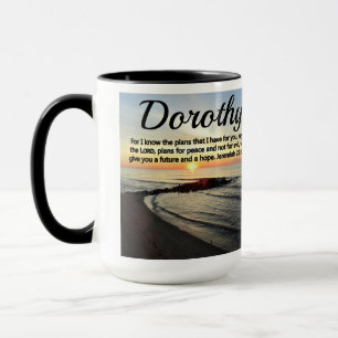 Caneca JEREMIAH PERSONALIZADO bonito 29:11 SUNRISE