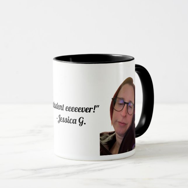 Caneca Jess Cote Mug Inimpressionado (Frente Esquerda)