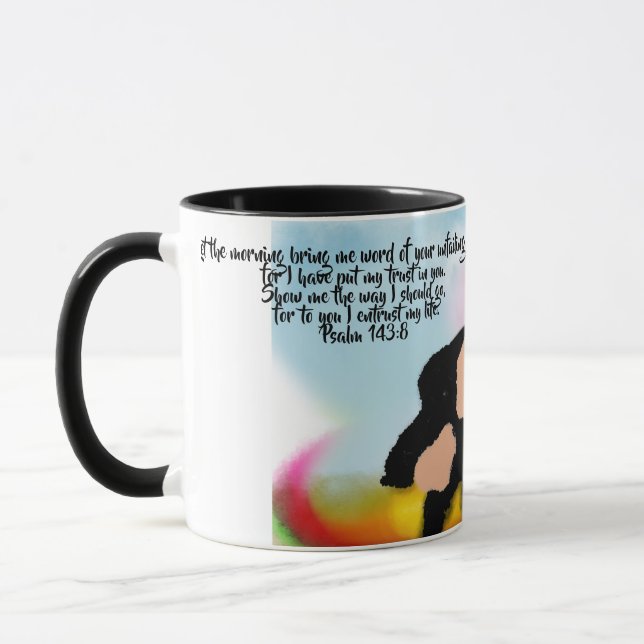 Caneca Jesus aqui  (Esquerda)