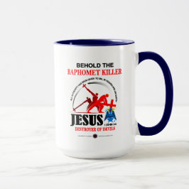 Caneca Jesus: Assassino do Bapomete