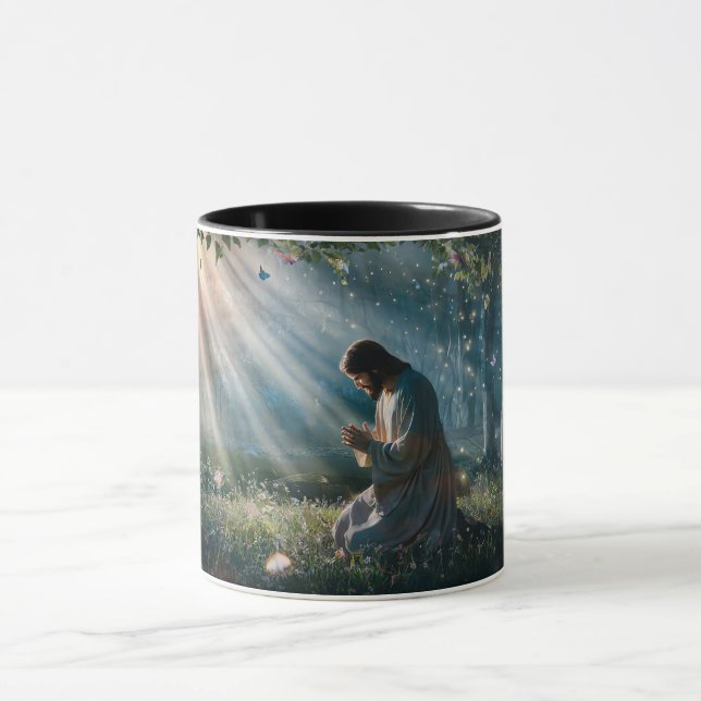 Caneca Jesus Christ in Gethsemane #2 (Centro)