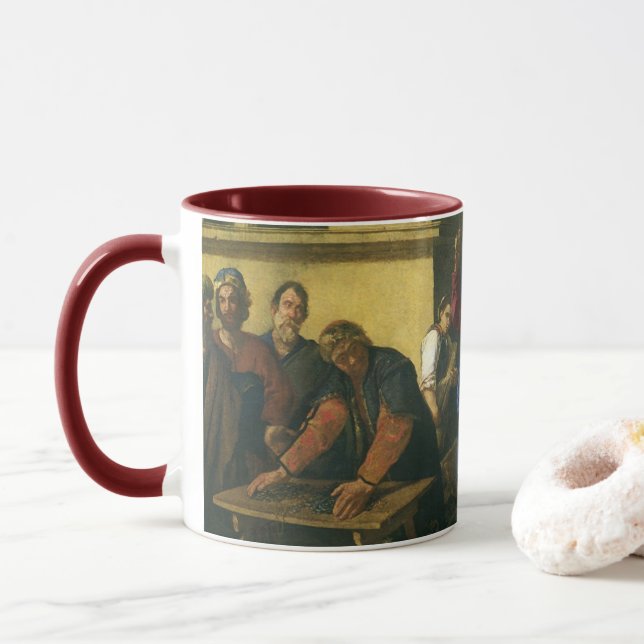 Caneca Jesus Cristo Purificando o Templo (Com Donut)