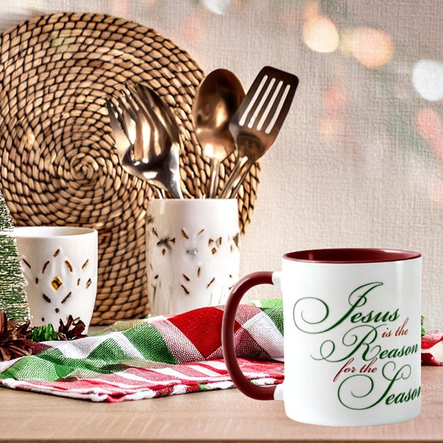 Caneca Jesus é o motivo (Criador carregado)