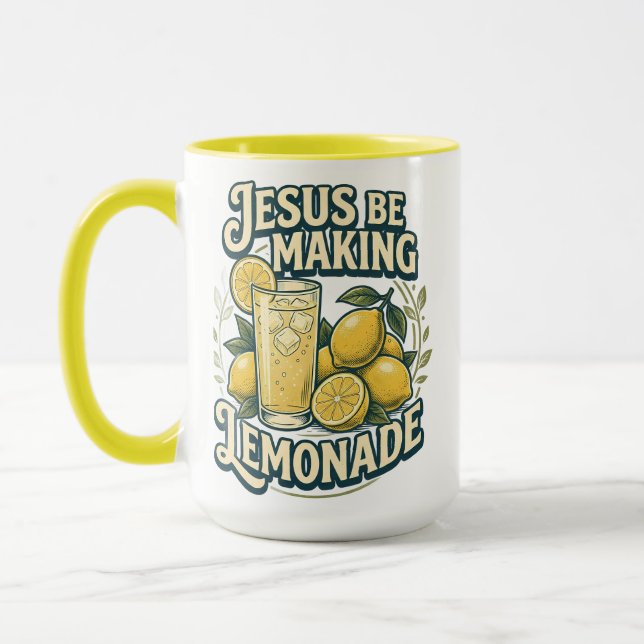 Caneca Jesus Está Fazendo Limonada (Esquerda)