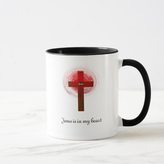 Caneca Jesus Está No Meu Coração (Direita)