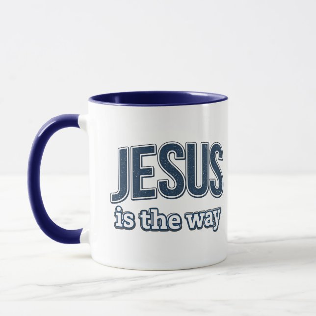 Caneca JESUS is the way - Christian (Esquerda)