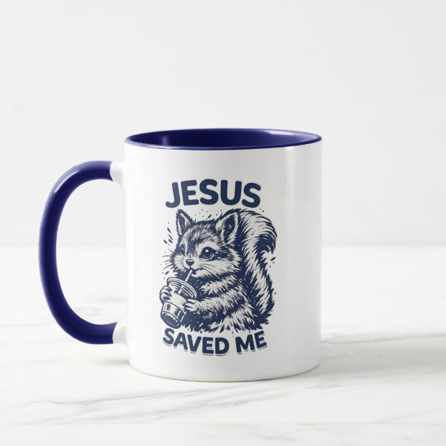 Caneca JESUS Me Salvou (Esquerda)