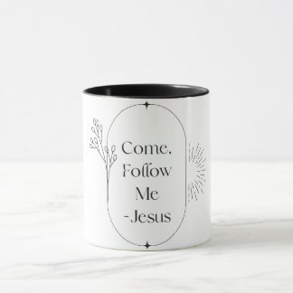 Caneca Jesus Religioso Venha Me Seguir Coffee Mug