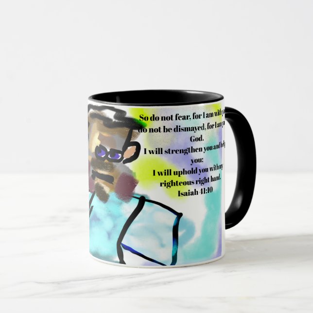 Caneca Jesus tira o medo (Frente Esquerda)